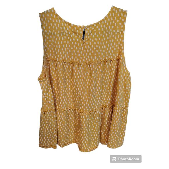 Style & Co Sleeveless High-Low Top Size Large - Picture 3 of 3